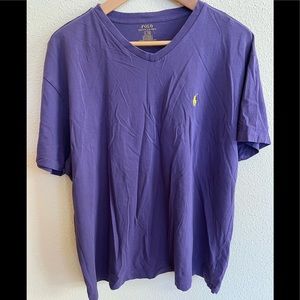 Polo Ralph Lauren purple tee
